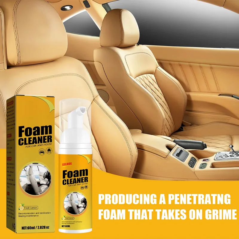 1/3pcs-30/100ml çok amaçlı köp - Leather Cleaner Interior incelemesi ve fiyatı